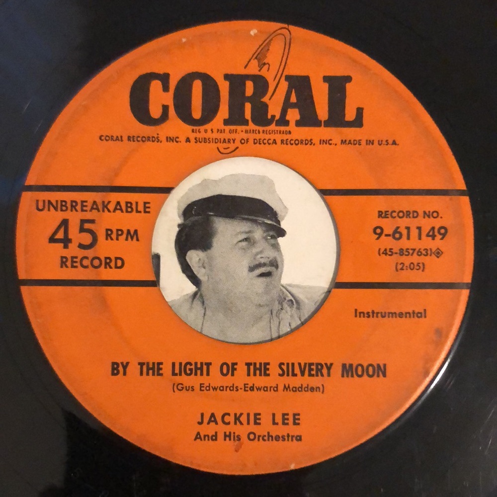 Jackie Lee By Isle Of Capri Vinyl 45 Record '54